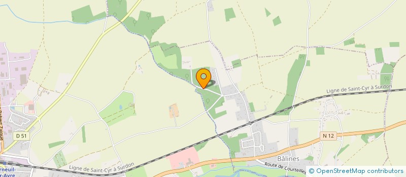 localisation de l'entreprise MADAME GISELE BROQUET  BALINES