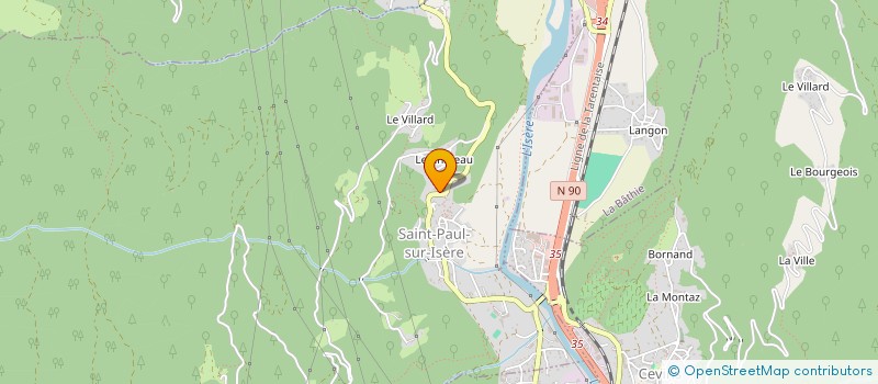 localisation de l'entreprise MADAME GISELE BROUX  ROGNAIX