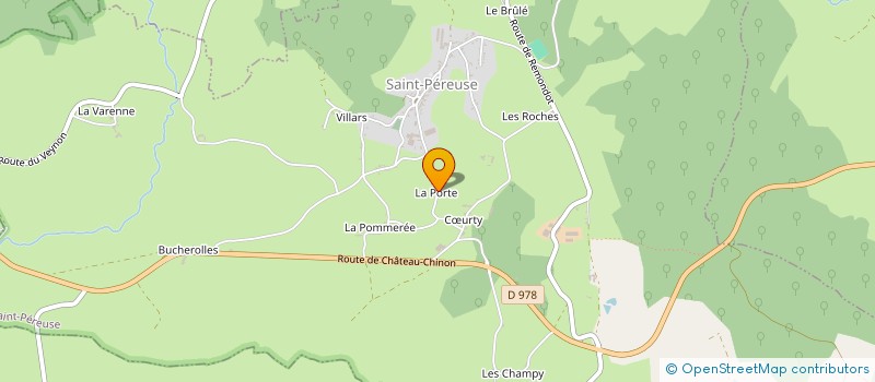 localisation de l'entreprise MADAME GISELE CAMUS  CHATILLON EN BAZOIS