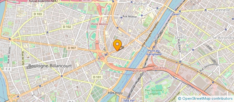 localisation de l'entreprise MADAME GISELE CASASNOVAS  PARIS