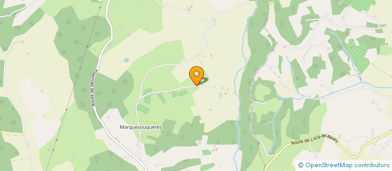 localisation de l'entreprise MADAME GISELE CASAUX  LUCQ-DE-BEARN