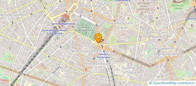 localisation de l'entreprise MADAME GISELE CHABOUDEZ  PARIS