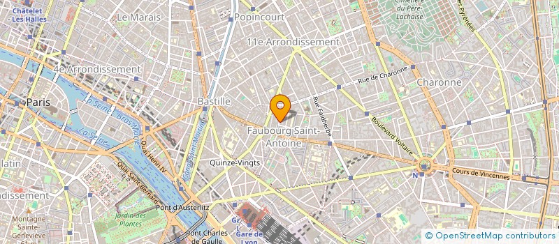 localisation de l'entreprise MADAME GISELE CHAIGNEAU  PARIS