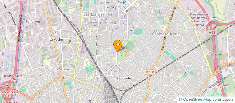 localisation de l'entreprise MADAME GISELE CHAUVET à TOULOUSE