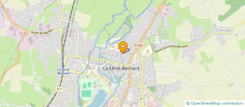 localisation de l'entreprise MADAME GISELE CHEVREAU  LA FERTE-BERNARD