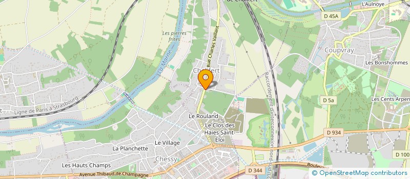 localisation de l'entreprise MADAME GISELE CHIBOUT à CHALIFERT