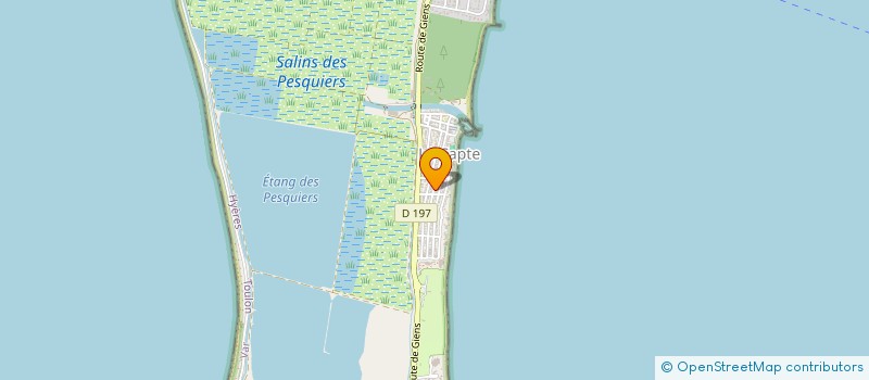 localisation de l'entreprise MADAME GISELE CLEMENT à HYERES