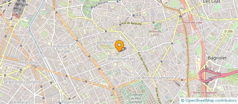 localisation de l'entreprise MADAME GISELE COBBI  PARIS