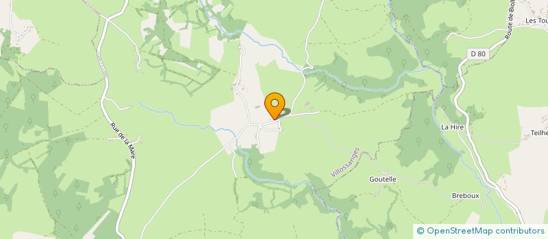 localisation de l'entreprise MADAME GISELE COLON  SAINT-HILAIRE-LES-MONGES