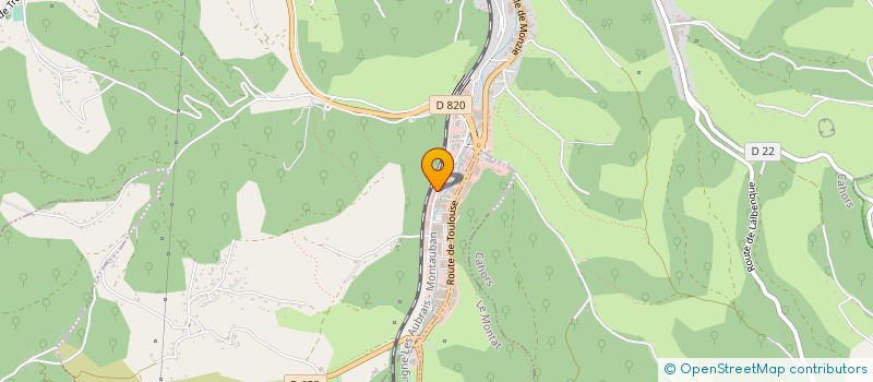 localisation de l'entreprise MADAME GISELE COMBES  CAHORS