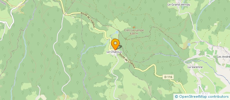 localisation de l'entreprise MADAME GISELE DARONNAT  SAINTE-PAULE