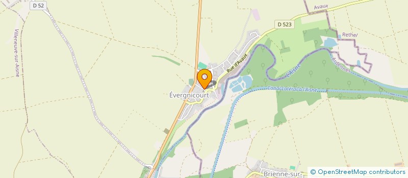 localisation de l'entreprise MADAME GISELE DECHAPPE  PROUVAIS