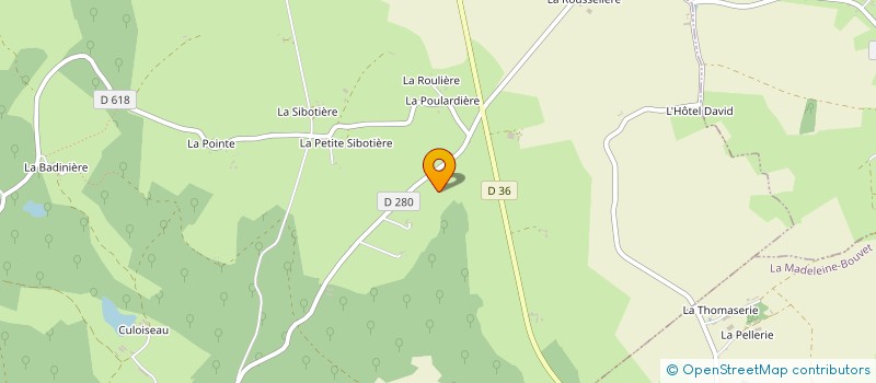 localisation de l'entreprise MADAME GISELE DELANOYE à MOUTIERS-AU-PERCHE