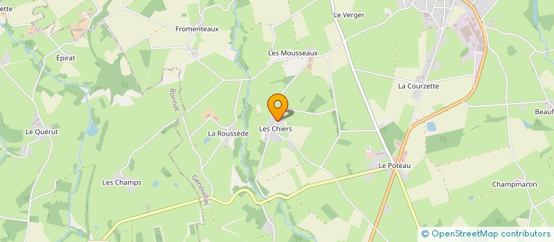 localisation de l'entreprise MADAME GISELE DENOYER  GENOUILLAC