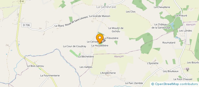 localisation de l'entreprise MADAME GISELE DESNOS à LE MERLERAULT