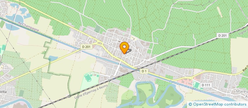 localisation de l'entreprise MADAME GISELE DEVAVRY  CHAMPILLON