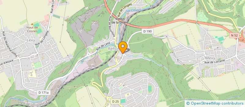 localisation de l'entreprise MADAME GISELE DI FILIPPO  REHON