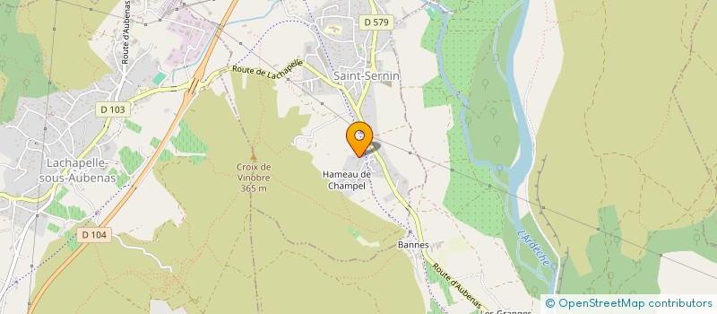 localisation de l'entreprise MADAME GISELE DI-MURRO  SAINT-SERNIN