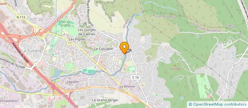 localisation de l'entreprise MADAME GISELE DIENER à VITROLLES