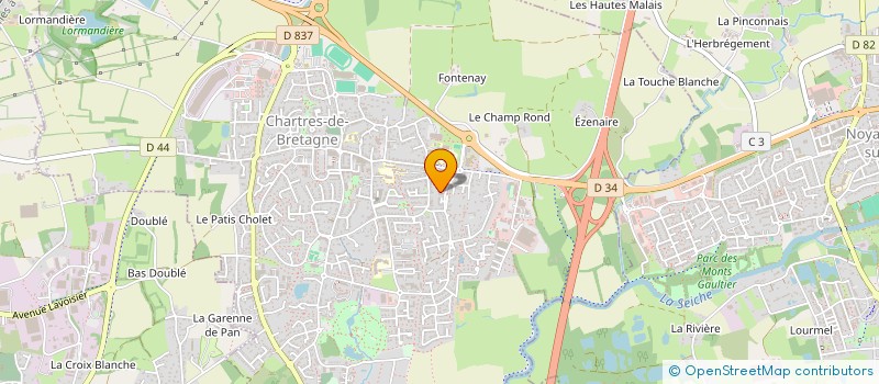 localisation de l'entreprise MADAME GISELE DOS SANTOS  COMBOURTILLE