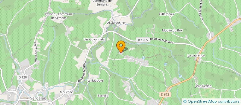 localisation de l'entreprise MADAME GISELE DUCHAMPS  LE PIAN-SUR-GARONNE