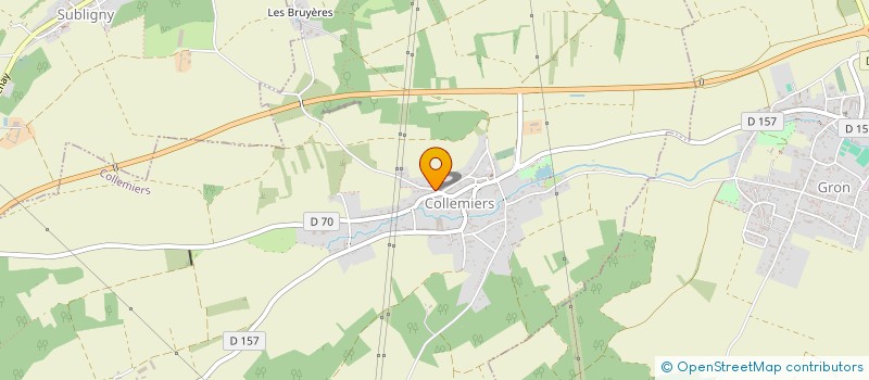 localisation de l'entreprise MADAME GISELE DUFLOCQ  COLLEMIERS