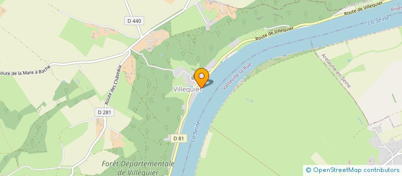 localisation de l'entreprise MADAME GISELE DUHAMEL  RIVES-EN-SEINE