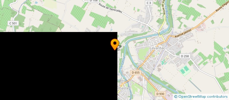 localisation de l'entreprise MADAME GISELE DUPORT  POMPIEY