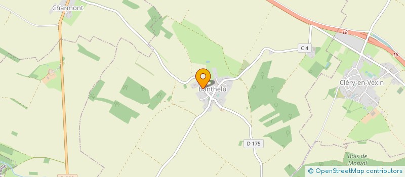 localisation de l'entreprise MADAME GISELE EDOUARD  MAGNY-EN-VEXIN