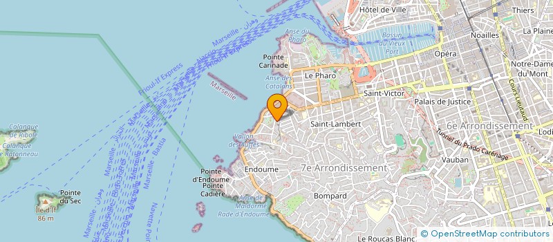 localisation de l'entreprise MADAME GISELE FACCINO à MARSEILLE