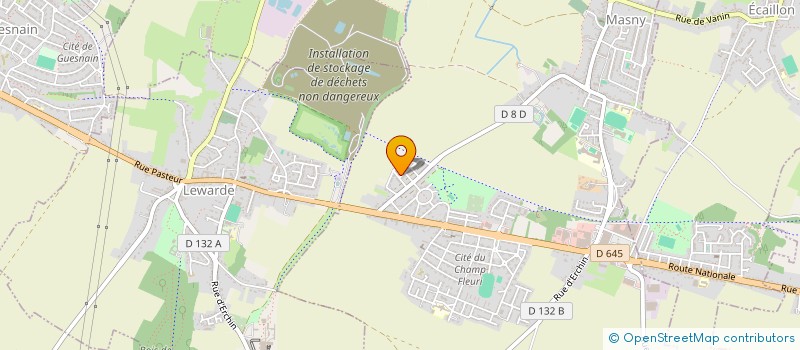 localisation de l'entreprise MADAME GISELE FACON  MASNY