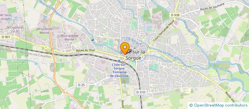 localisation de l'entreprise MADAME GISELE FAVIER  LAGNES