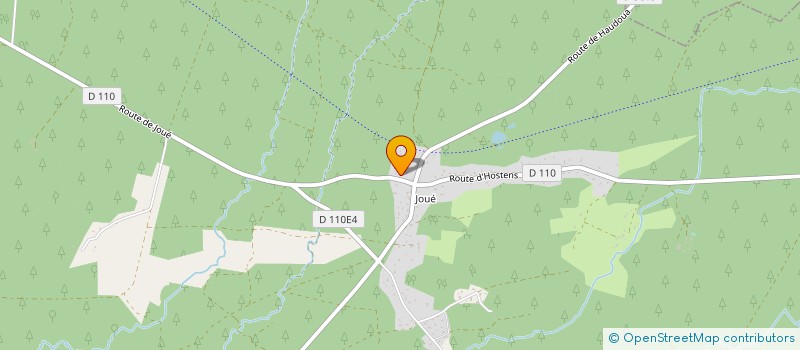 localisation de l'entreprise MADAME GISELE FERILLOT  BELIN-BELIET