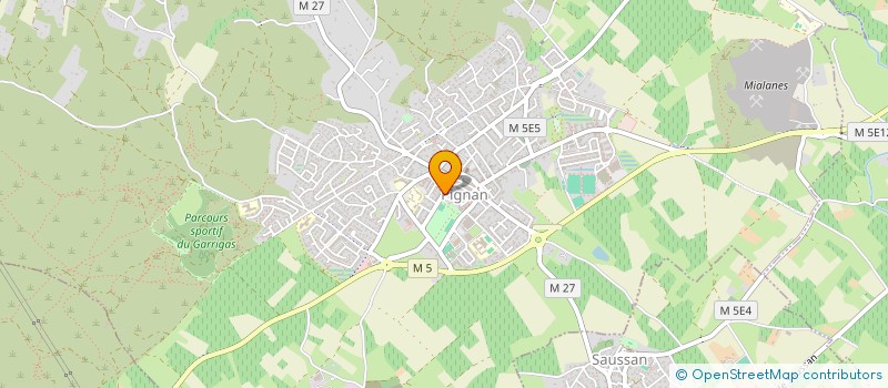 localisation de l'entreprise MADAME GISELE FERNANDEZ à PIGNAN