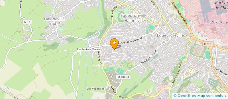 localisation de l'entreprise MADAME GISELE FLEURY à CHERBOURG-EN-COTENTIN