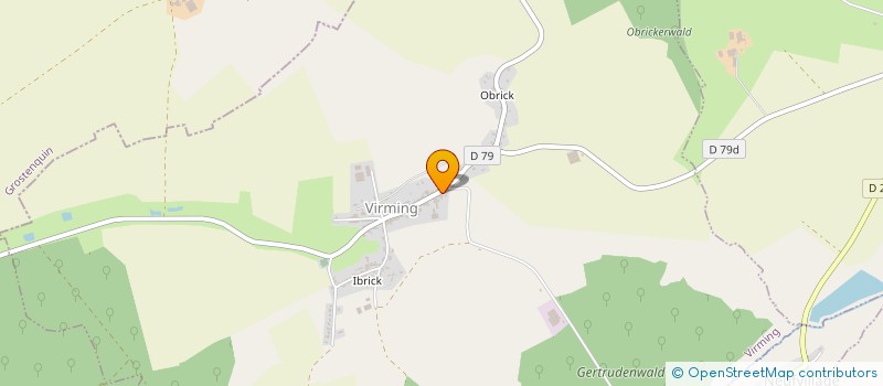 localisation de l'entreprise MADAME GISELE FORET  VILLERS-SUR-NIED