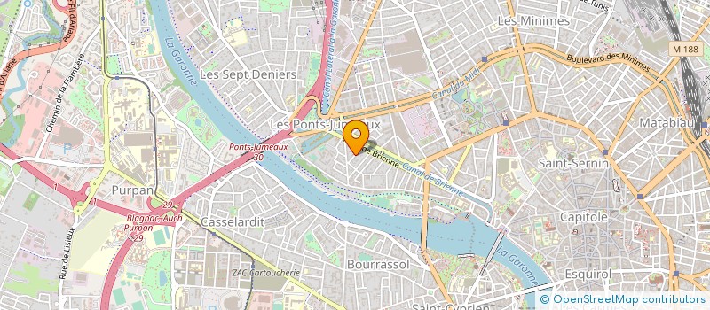 localisation de l'entreprise MADAME GISELE FORGUES à TOULOUSE