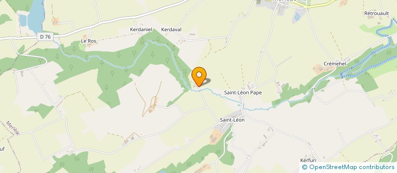 localisation de l'entreprise MADAME GISELE FRABOULET  ALLINEUC