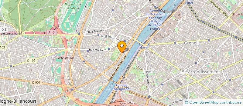 localisation de l'entreprise MADAME GISELE FRANCESCHINI  PARIS