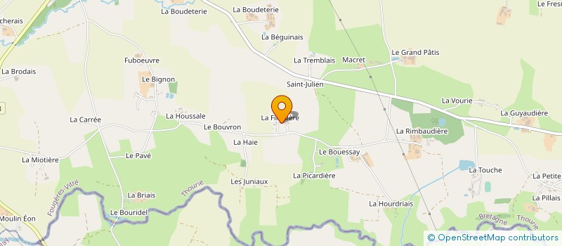 localisation de l'entreprise MADAME GISELE FREUND à THOURIE