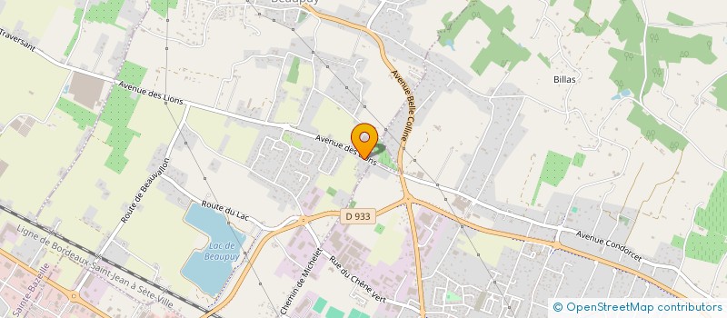 localisation de l'entreprise MADAME GISELE GASSIAN  BEAUPUY