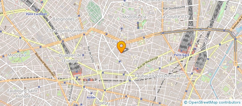 localisation de l'entreprise MADAME GISELE GERAUD à PARIS