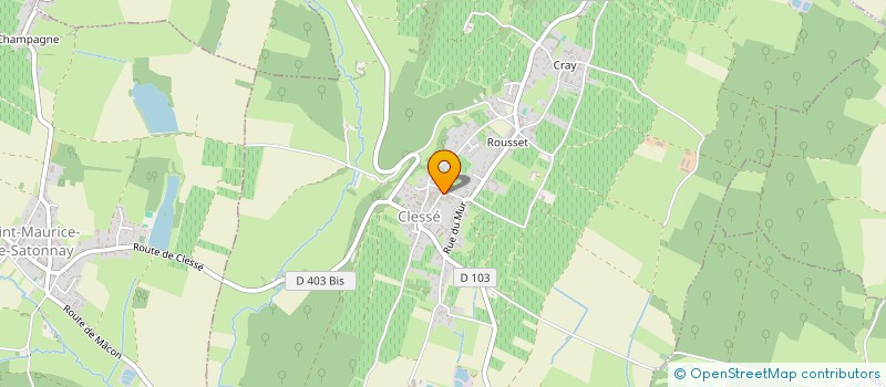 localisation de l'entreprise MADAME GISELE GIROUD à LUGNY