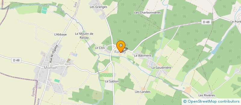localisation de l'entreprise MADAME GISELE GOIN à LES TROIS-MOUTIERS
