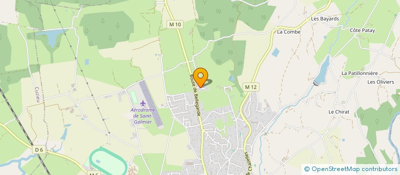 localisation de l'entreprise MADAME GISELE GRANGE  CHAMBOEUF