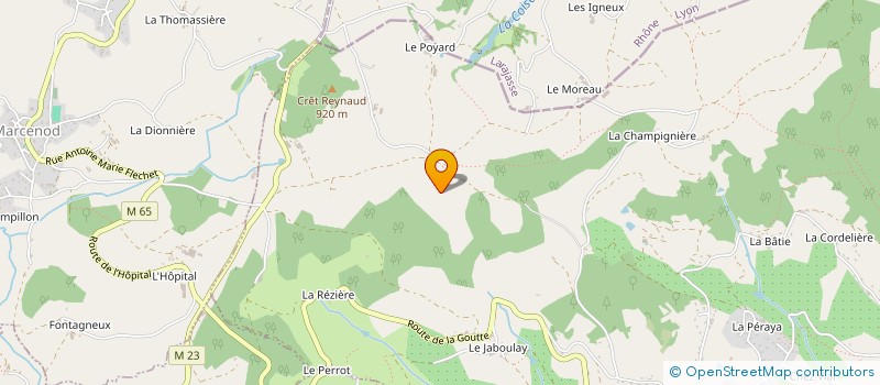 localisation de l'entreprise MADAME GISELE GRECO  CHATEAUNEUF