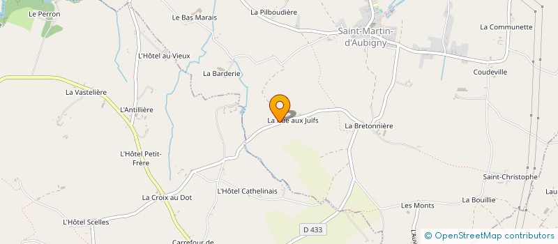 localisation de l'entreprise MADAME GISELE GRIMAL  SAINT-MARTIN-D'AUBIGNY