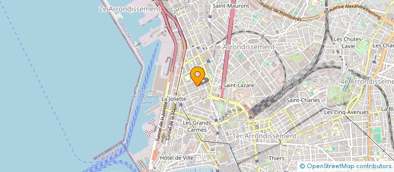 localisation de l'entreprise MADAME GISELE GROS-COISSY  MARSEILLE