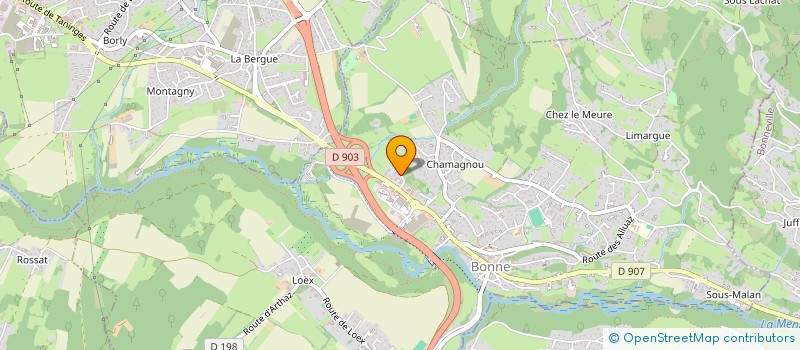 localisation de l'entreprise MADAME GISELE GUERCHET  BONNE