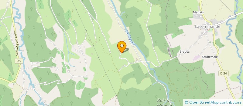 localisation de l'entreprise MADAME GISELE GUILHEM-BOUHABEN à MONEIN